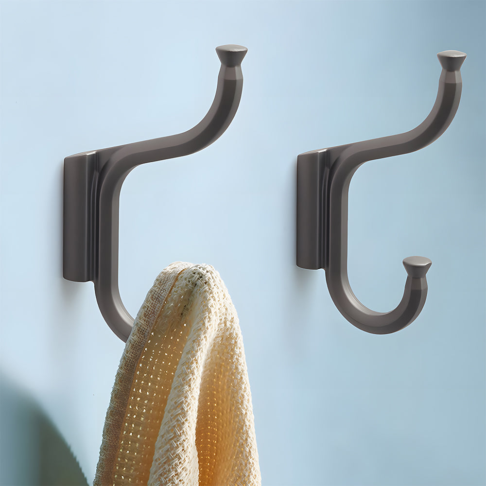 The Artisan Heritage | Heavy-Duty Zinc Alloy Coat Hook, Industrial Hardware Series