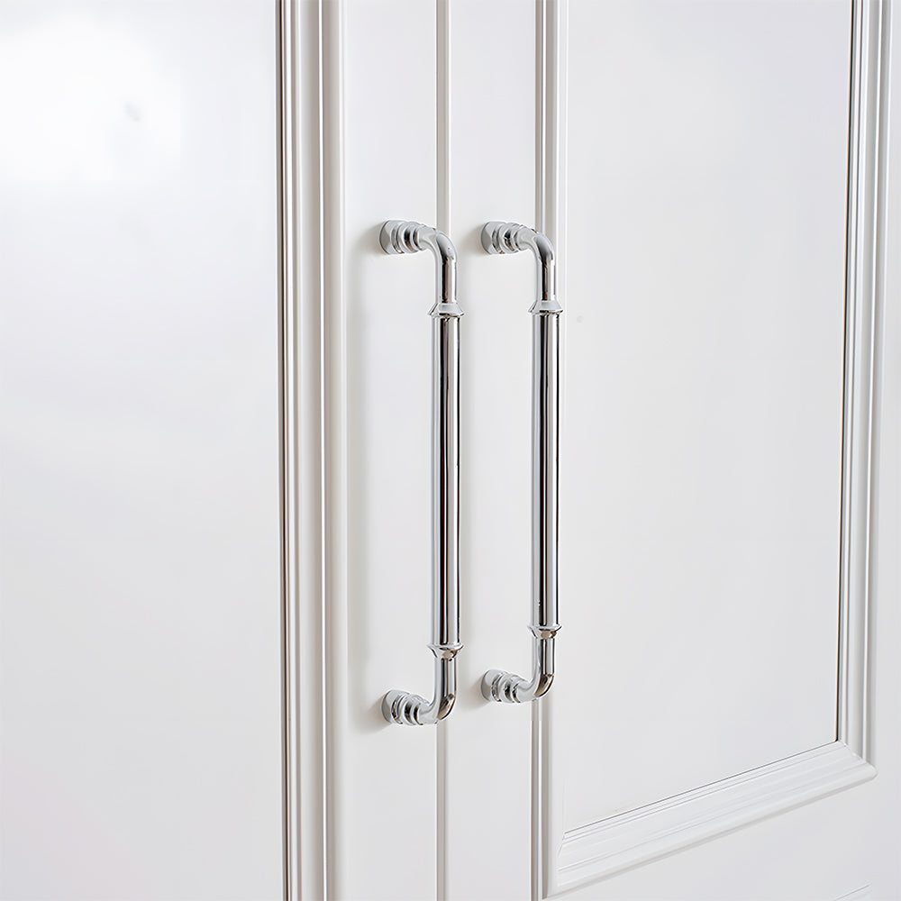 The Apex Series | Sleek Architectural Brass Wardrobe Pull