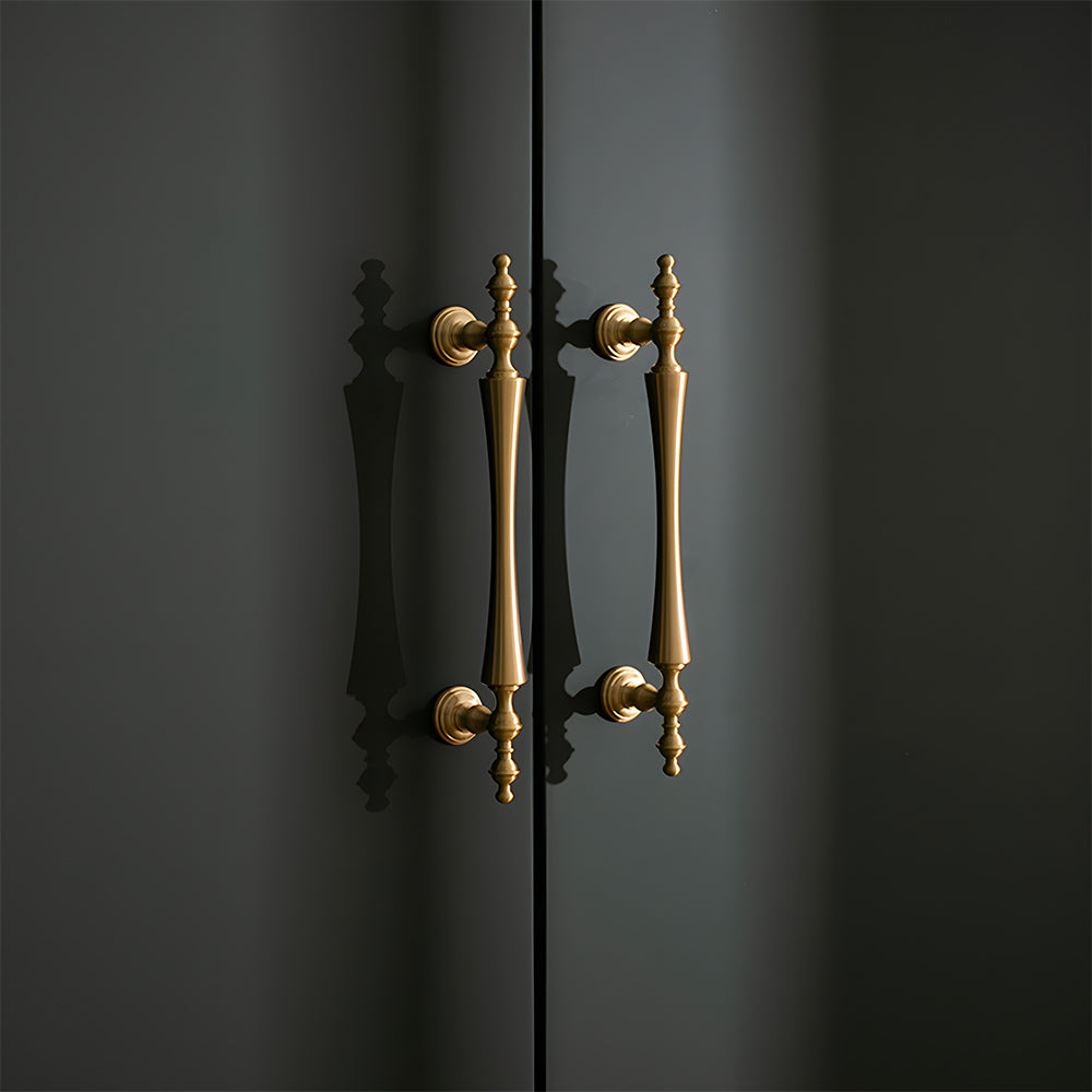 The Artisan Heritage | Retro-Inspired Solid Brass Cabinet Pull