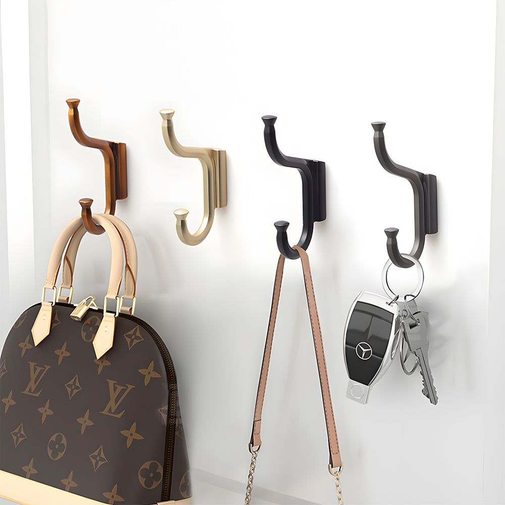 The Artisan Heritage | Heavy-Duty Zinc Alloy Coat Hook, Industrial Hardware Series