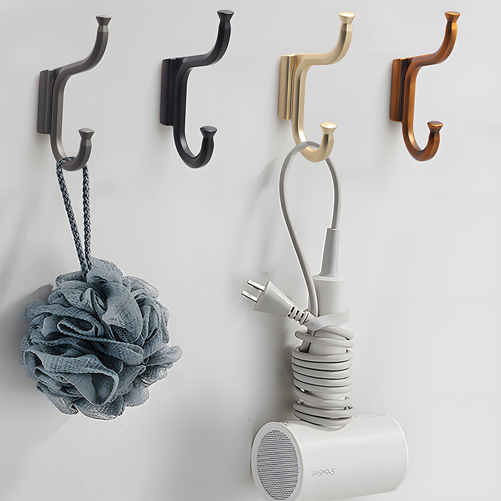The Artisan Heritage | Heavy-Duty Zinc Alloy Coat Hook, Industrial Hardware Series