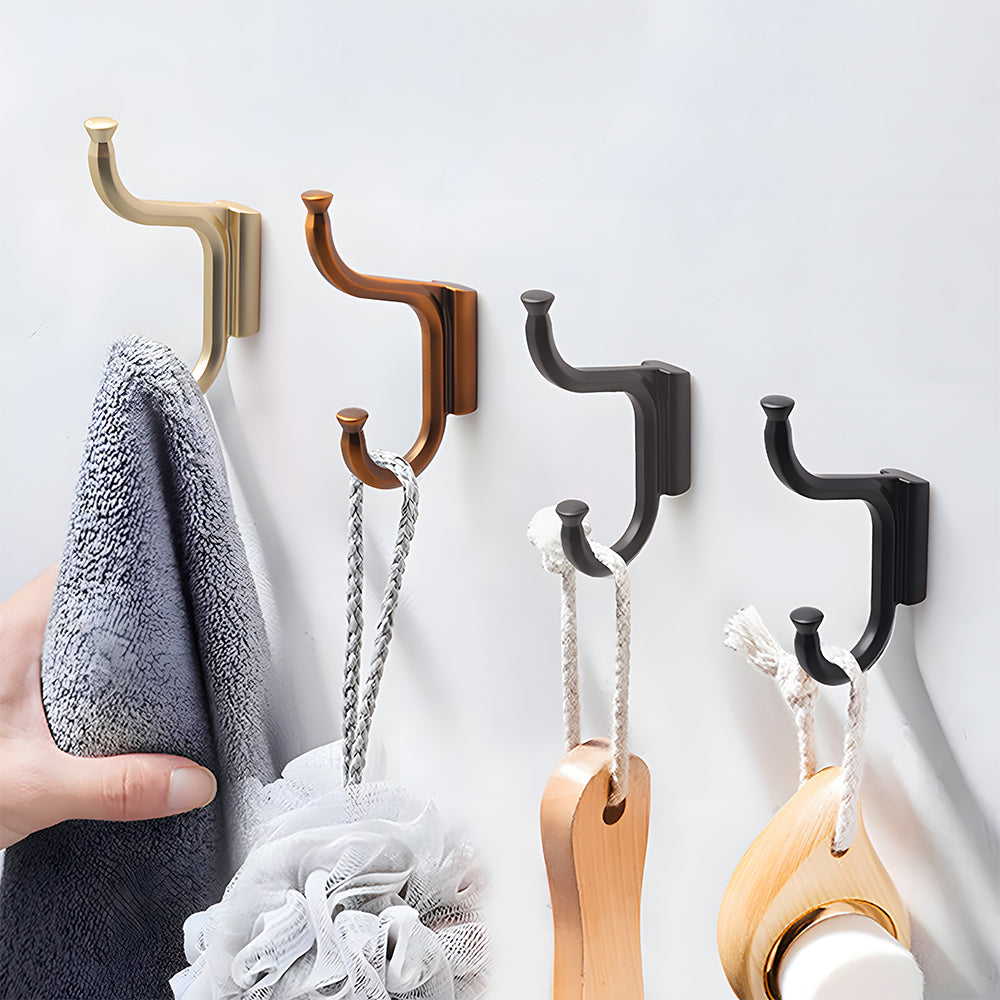 The Artisan Heritage | Heavy-Duty Zinc Alloy Coat Hook, Industrial Hardware Series