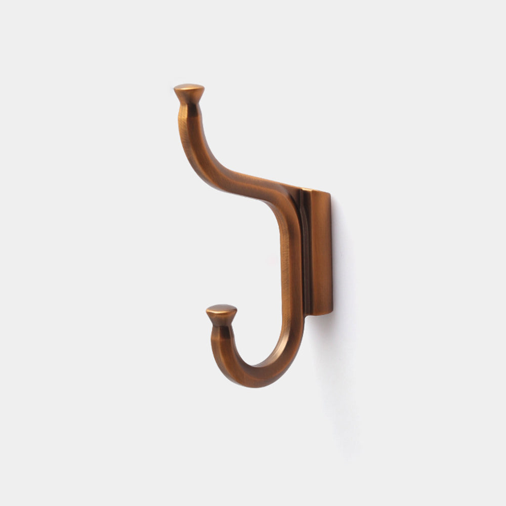 The Artisan Heritage | Heavy-Duty Zinc Alloy Coat Hook, Industrial Hardware Series