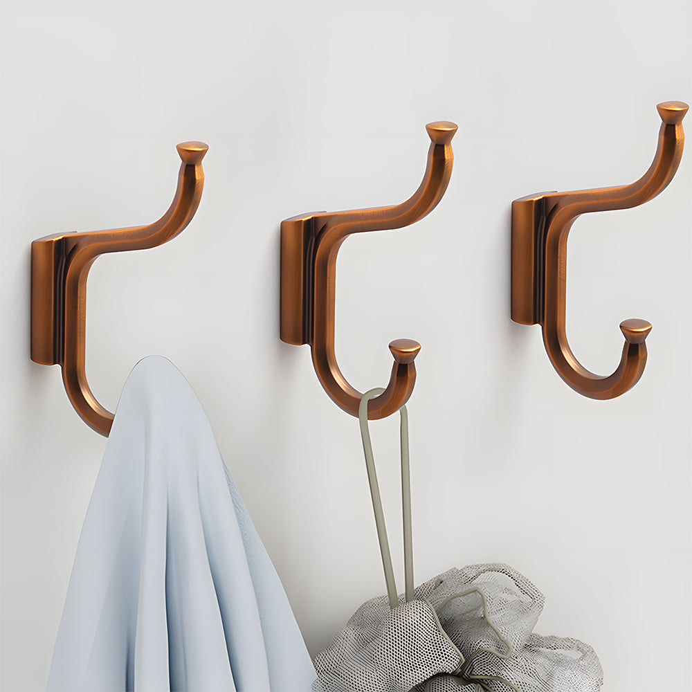 The Artisan Heritage | Heavy-Duty Zinc Alloy Coat Hook, Industrial Hardware Series