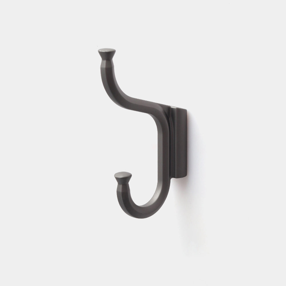 The Artisan Heritage | Heavy-Duty Zinc Alloy Coat Hook, Industrial Hardware Series
