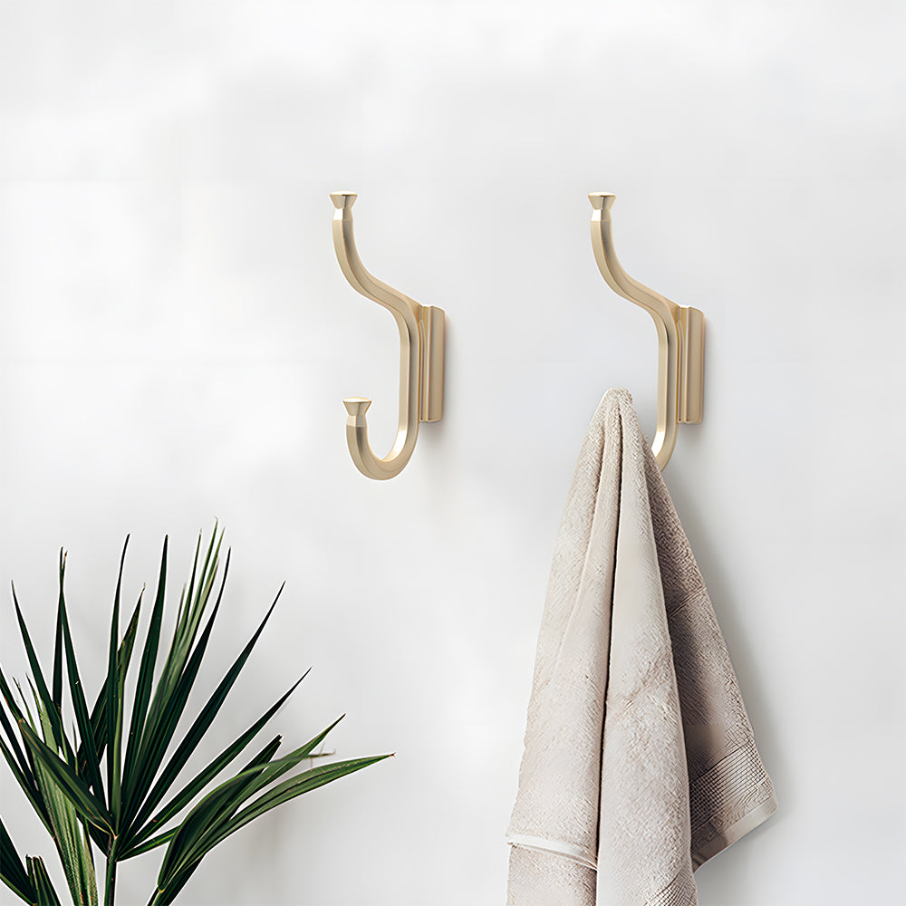 The Artisan Heritage | Heavy-Duty Zinc Alloy Coat Hook, Industrial Hardware Series