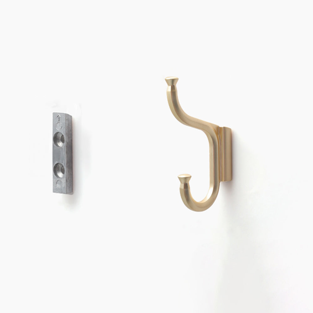 The Artisan Heritage | Heavy-Duty Zinc Alloy Coat Hook, Industrial Hardware Series