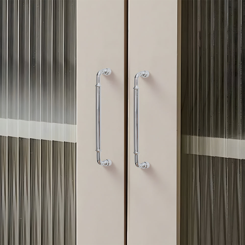 The Apex Series | Sleek Architectural Brass Wardrobe Pull