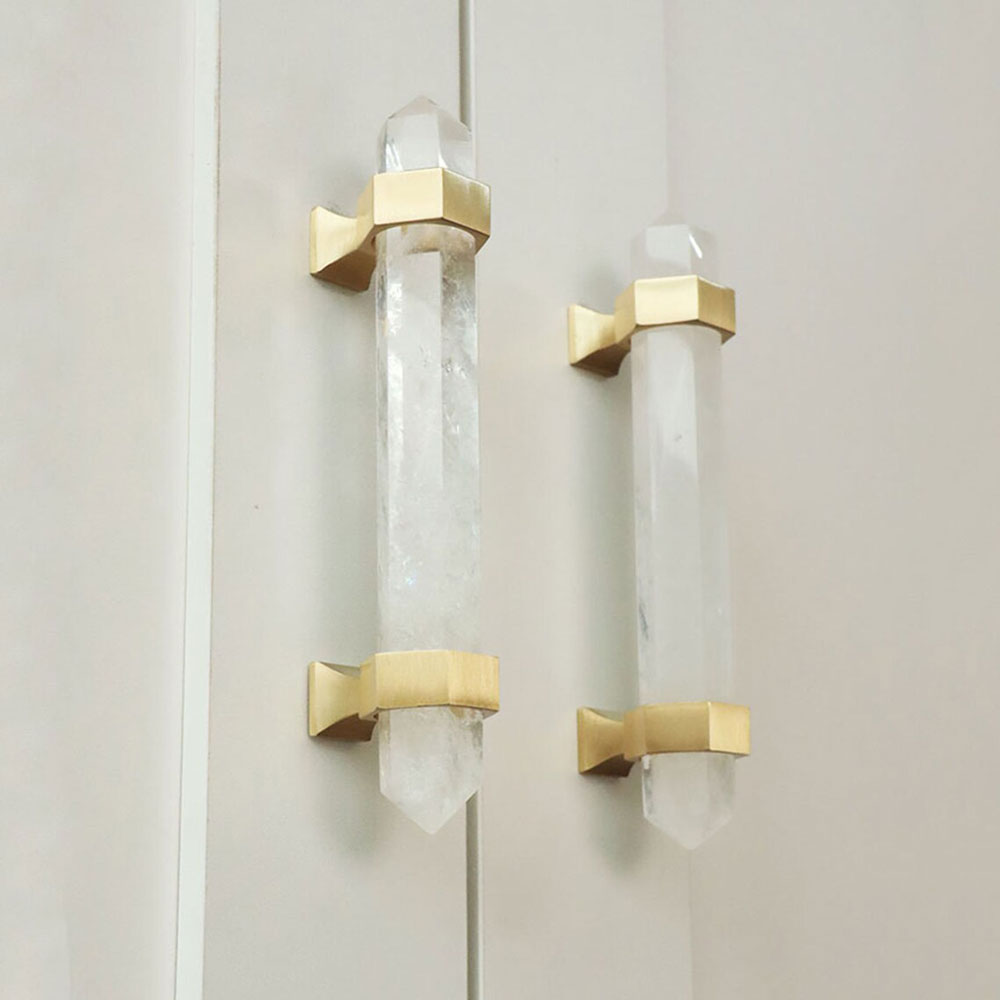 The Aurora Series | Hexagonal Dual-Ended Natural Crystal Pull
