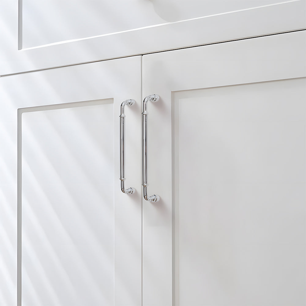 The Apex Series | Sleek Architectural Brass Wardrobe Pull