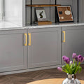 The Horizon Series | Linear Brass Kitchen Cabinet Pulls & Knobs, Gold & Coffee Finish