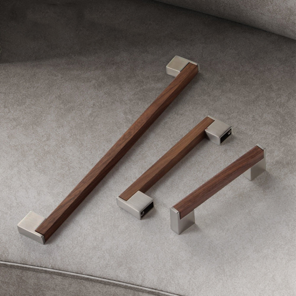 The Woodland Series | Premium Walnut T-Bar Timber Cabinet Pull
