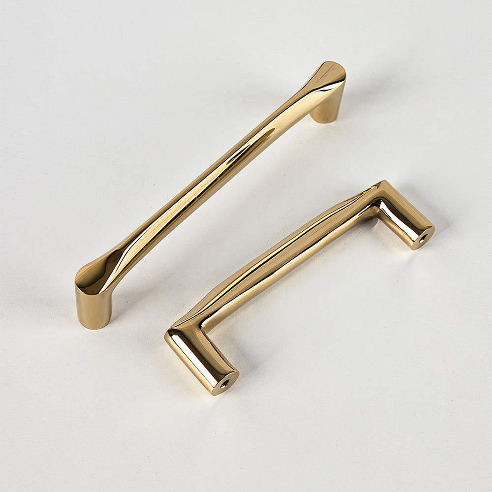 The Heritage Collection | Architectural Brass Cabinet Pulls, Gold & Black Finish