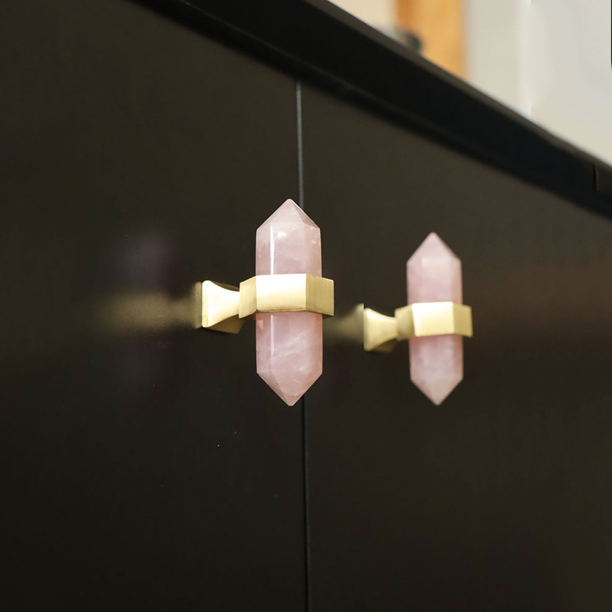 The Aurora Series | Hexagonal Dual-Ended Natural Crystal Pull