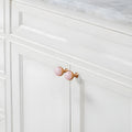 The Palais Collection | French Marble & Crystal Artisan Brass Pull