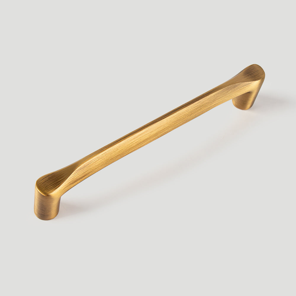 The Heritage Collection | Architectural Brass Cabinet Pulls, Gold & Black Finish