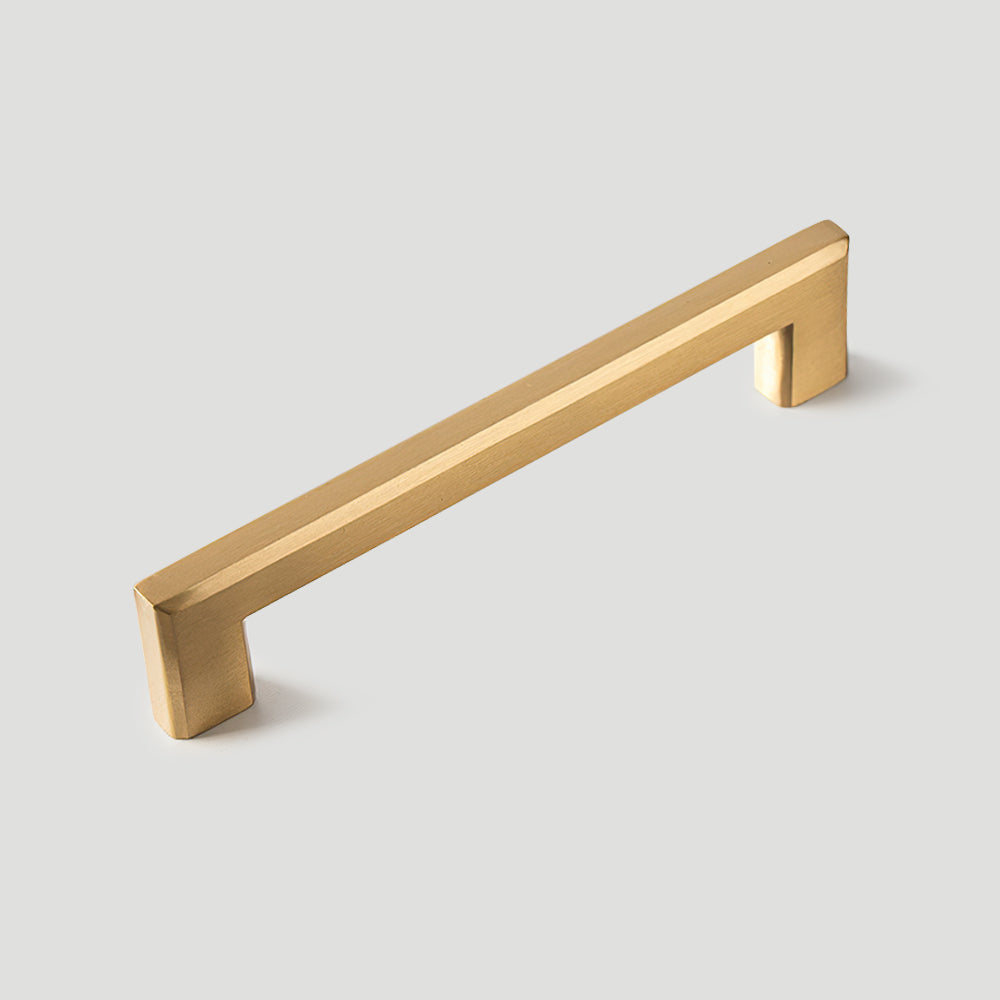 The Horizon Series | Linear Brass Kitchen Cabinet Pulls & Knobs, Gold & Coffee Finish