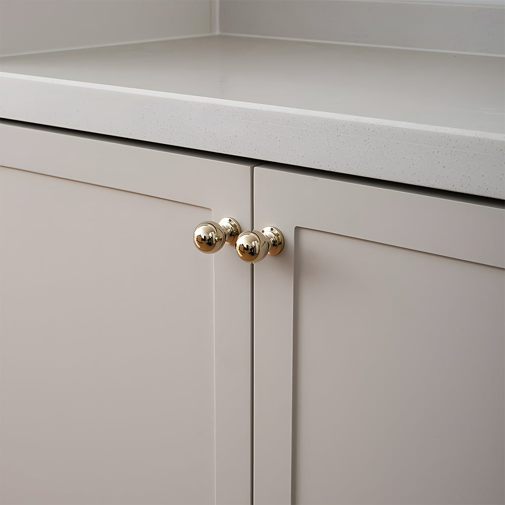 The Artisan Heritage | Retro-Inspired Solid Brass Cabinet Pull