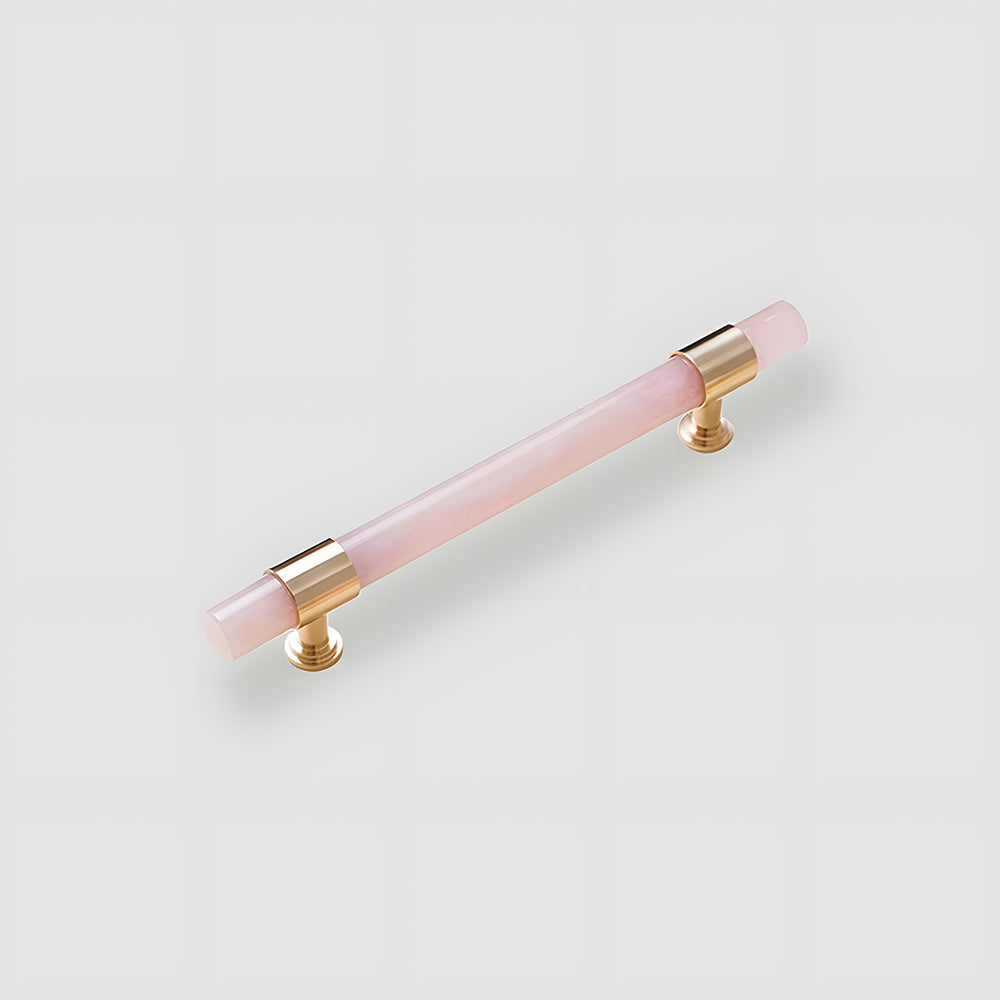 The Palais Collection | French Marble & Crystal Artisan Brass Pull