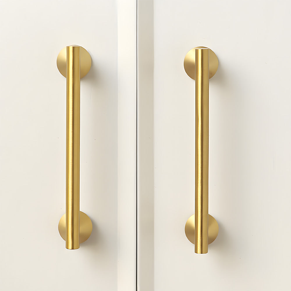 The Vertex Collection | Architectural Cone-Footed Solid Brass Pull