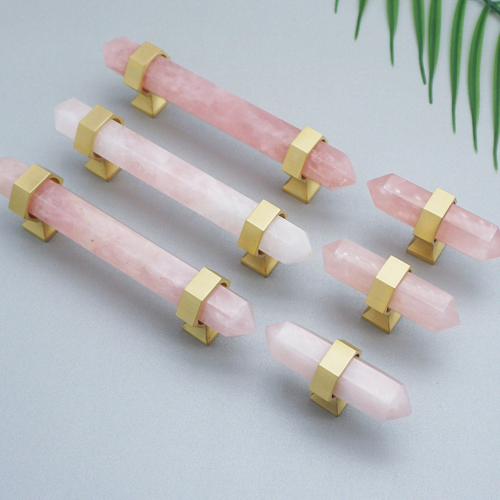 The Aurora Series | Hexagonal Dual-Ended Natural Crystal Pull