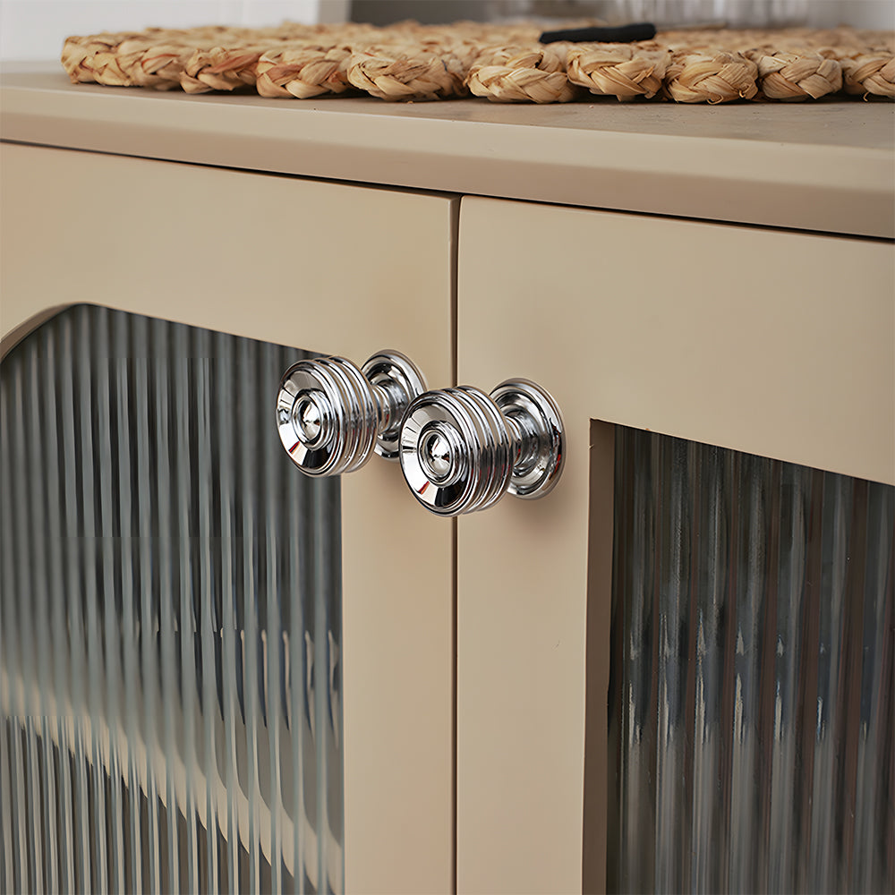 The Apex Series | Sleek Architectural Brass Wardrobe Pull