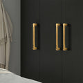 The Heritage Collection | Architectural Brass Cabinet Pulls, Gold & Black Finish