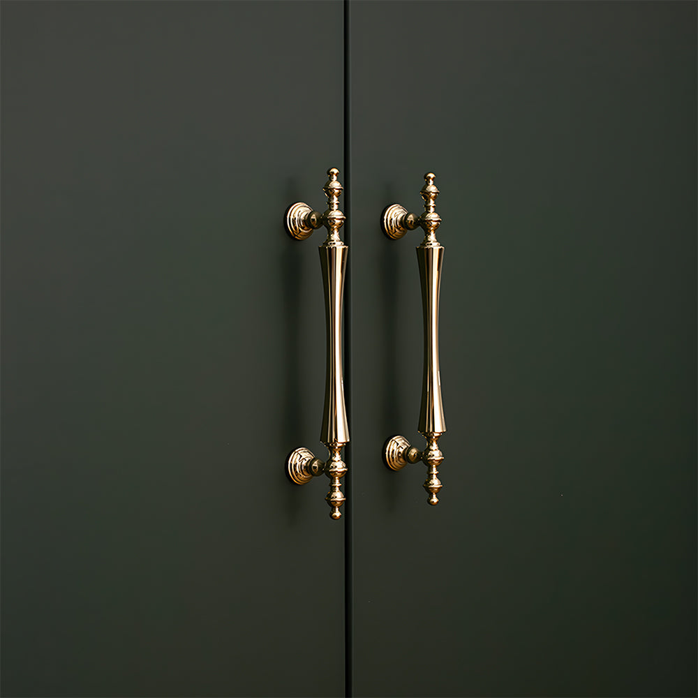 The Artisan Heritage | Retro-Inspired Solid Brass Cabinet Pull