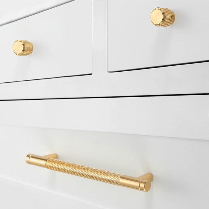 The Horizon Series | 10-Pack Modern Aluminum Furniture Handles, Gold, Black & Silver Finish