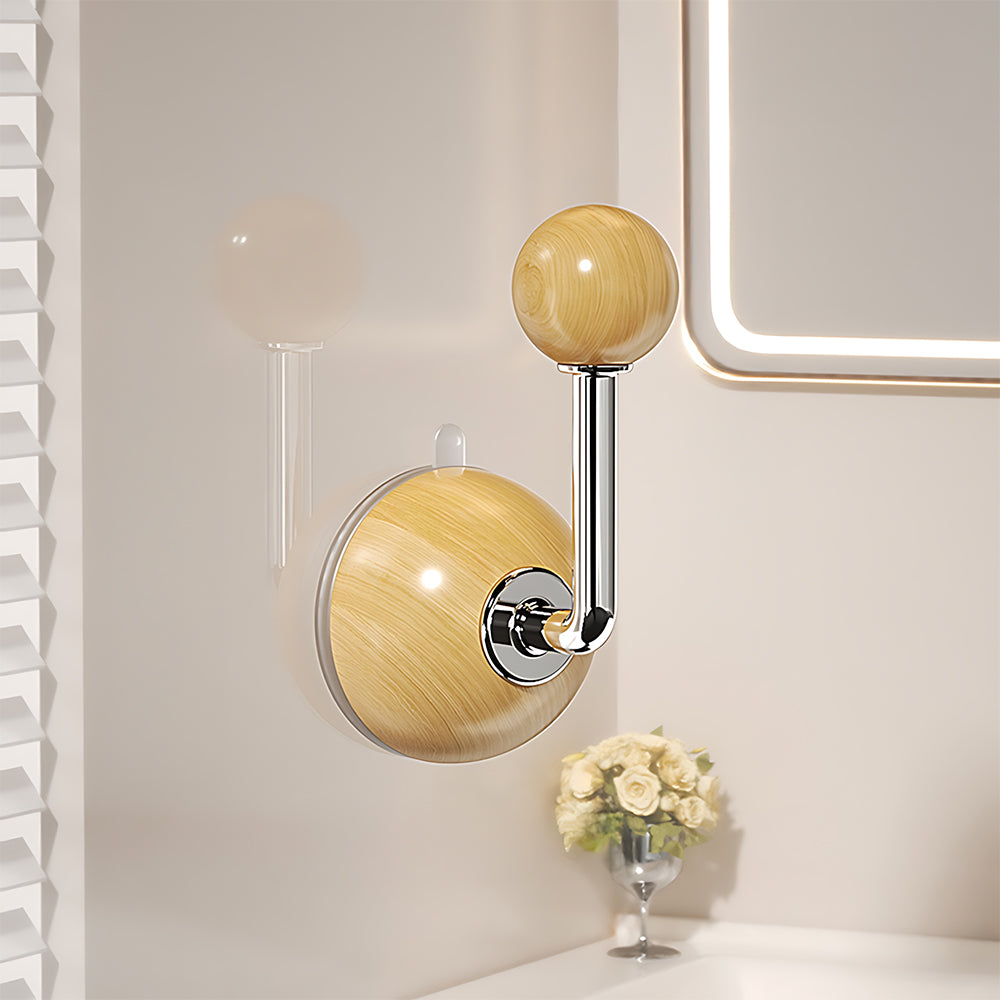 The Apex Series | Multi-Functional Suction Cup Hardware, Zinc Alloy Wall Hook & Handle